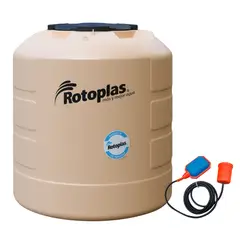 ROTOPLAS - Tanque Plus + 1100L Gdpv + Pack Electronivel 3 Metros + Válvula de Pie