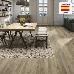 BALDOCER - Porcelanato Marrón 20x120cm 1.20m2 Maderado Mate MaryLand Natural