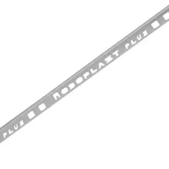 NEFUSAC - Perfil Rodoplast Gris Plata 11.5mm x 2.4m.