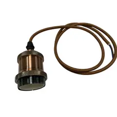 GZ LIGHTING - Colgante E27 con Cable Metal