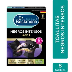 DR BECKMANN - Toallitas Negros Intensos 8und