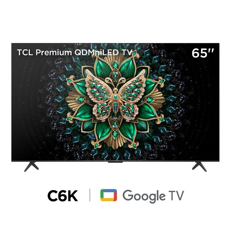 Televisor Smart TV 65" 4K QLED Google TV 65C6K