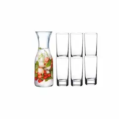 undefined - Pack Decantador 1L + 6 Vasos 350ml