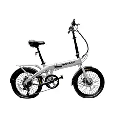 MONARK - Bicicleta Eléctrica E-Urban Aro 20" Plata
