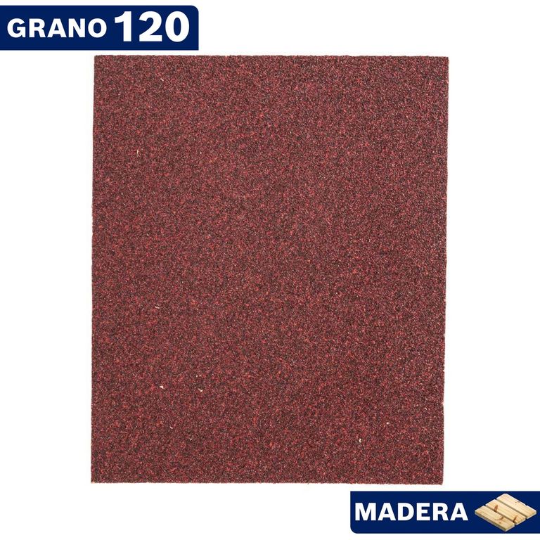 Lija Madera Grano 120 230x280mm