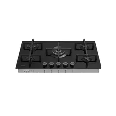 SCOLLECTION - Cocina a Gas 5 Platos Negro SOLCO076