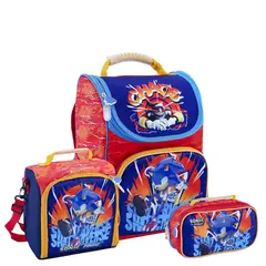 SCOOL - Set Mochila Sonic Rojo