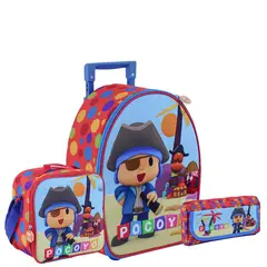 SCOOL - Set Maleta Pocoyo Multicolor