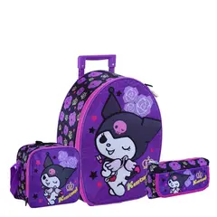 SCOOL - Set Maleta Kuromi Morado