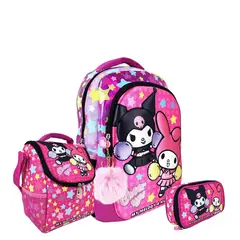 SCOOL - Set Mochila Hello Kitty Rosado