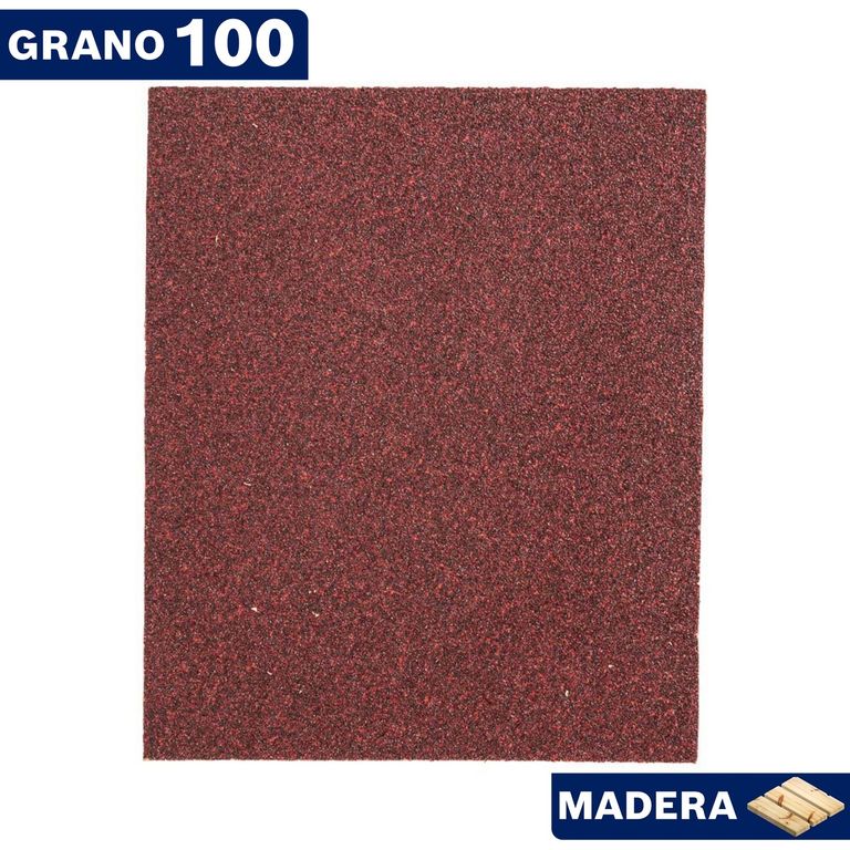 Lija Madera Grano 100 230x280mm