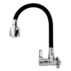 undefined - Llave Lavadero Pared Flex Negro