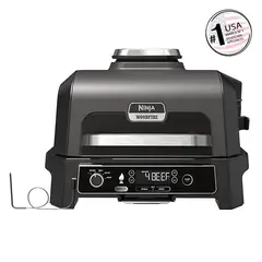 NINJA - Parrilla eléctrica con Ahumador Woodfire Pro XL