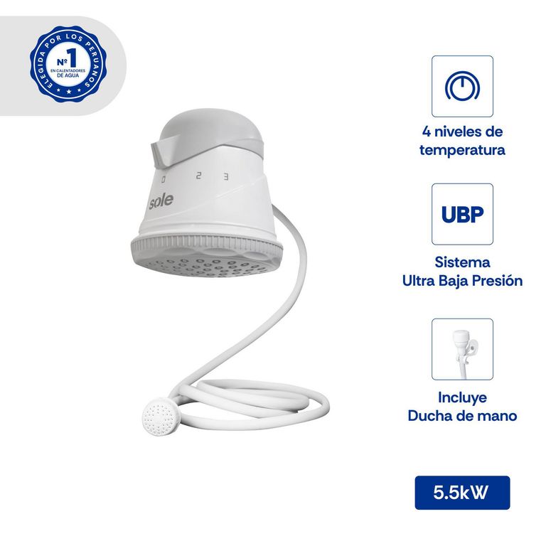 Ducha Eléctrica Solución 4T