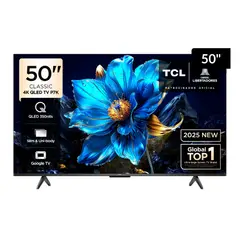 TCL - Televisor QLED 50" Google TV 50P7K
