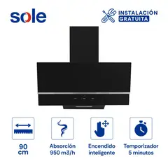 Sole - Campana Decorativa 90cm Nimbus TURE100CO