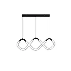 ILUMA - Lámpara Colgante Evangeline 20W Luz Tricolor