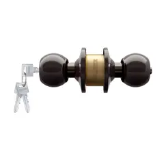  - Cerradura de dormitorio Pomo Bronce Quemado