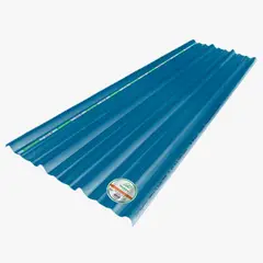 FIBRAFORTE - Techos TF4 UPP Bicapa 3.60x1.10m Azul