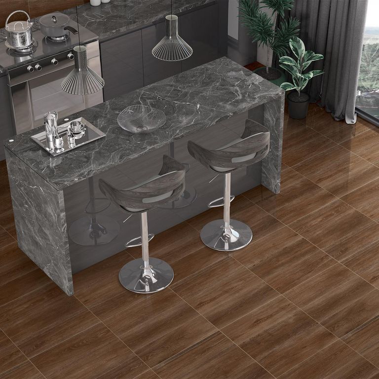 X Maderadas CERATO Marrón 1.44 m2