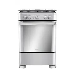 MABE - Cocina de Pie a Gas 4 Hornillas CMP6030FX1 Inox