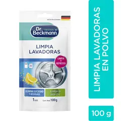 DR BECKMANN - Limpia Lavadoras en Polvo 100gr