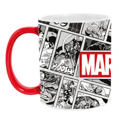 DISNEY - Taza Marvel Comics Rojo 500ml