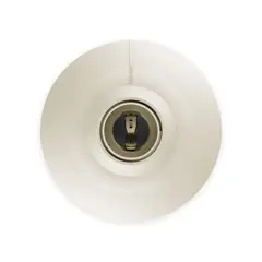 BTICINO - Wall Socket 2 piezas (Base + Tapa) E27 Plano Marfil