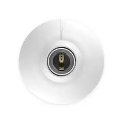 BTICINO - Wall Socket 2 Piezas (Base + Tapa) E27 Plano Marfil Blanco