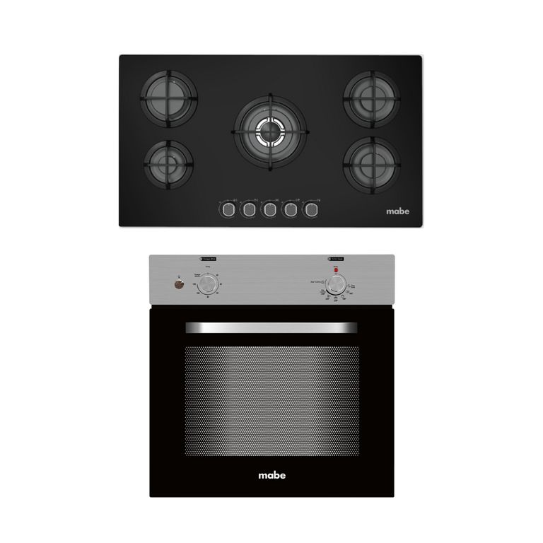 Encimera Empotrable 5 Hornillas PM8655GV0 + Horno Empotrable Eléctrico HM6028EYAI0