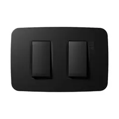 ABB - Conmutador Doble Negro Origen
