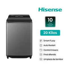 Hisense - Lavadora 20kg Carga Superior WT3I2023UT
