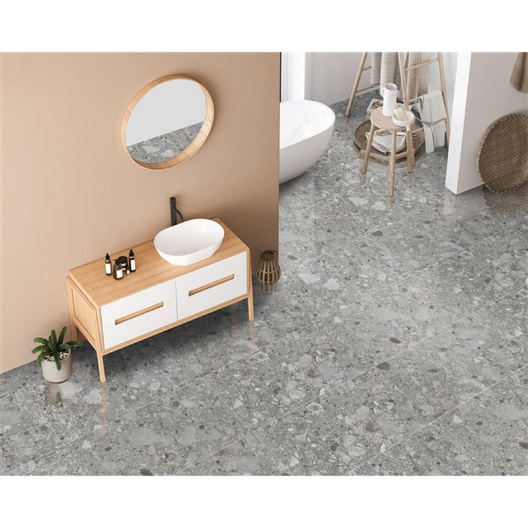 Porcelanato Marmolado Gris 2.16m2