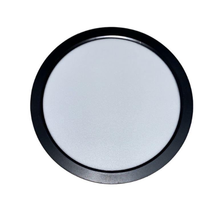 Panel Led Adosable Red. 12W Luz Cálida Negro