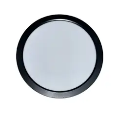 GZ LIGHTING - Panel Led Adosable Red. 12W Luz Fría Negro