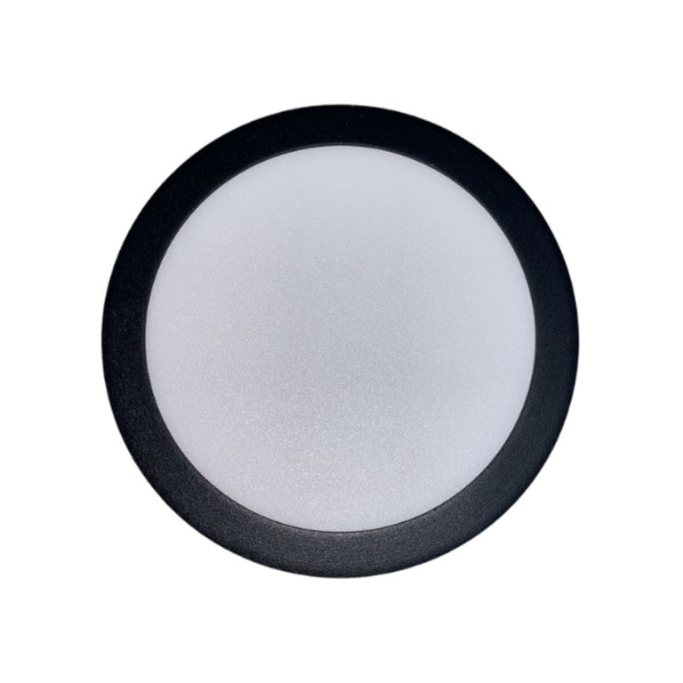 Panel Led Red.Slim 12W Luz Cálida Negro