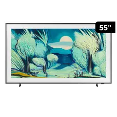 SAMSUNG - Televisor QLED 55 4K THE FRAME VISION AI SMART