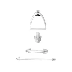 PFISTER - Kit de Accesorios Karci Cromado