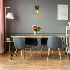 ILUMA - Lámpara Colgante Mauli 1 Luz E27 60W Amarillo/Dorado