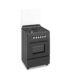 KLIMATIC - Cocina de Pie a Gas 4 Platos Negro Hainz