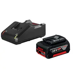 BOSCH - Batería 18V 4.0 Ah + Cargador GAL 18V-40