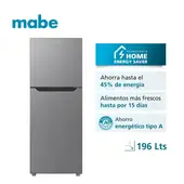 Refrigeradora Mabe 196Lt Top Freezer No Frost RMN220PVPRX0