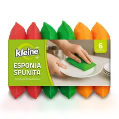 KLEINE WOLKE - Esponja Spunita 6 Unidades Kleine
