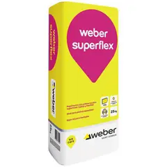 WEBER - Pegamento con Polimeros para Superficies Rígidas y Flexibles