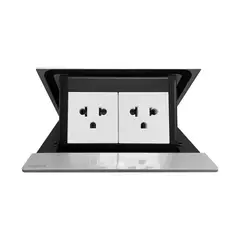 BTICINO - Pop Up para Mesa Universal Doble 2P+T 16A