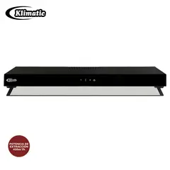 KLIMATIC - Campana Lineal Harleem Vertical 90 cm Negro