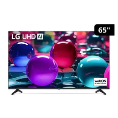 LG - Televisor 65" UHD 4K ThinQ AI 65UA7300PSB