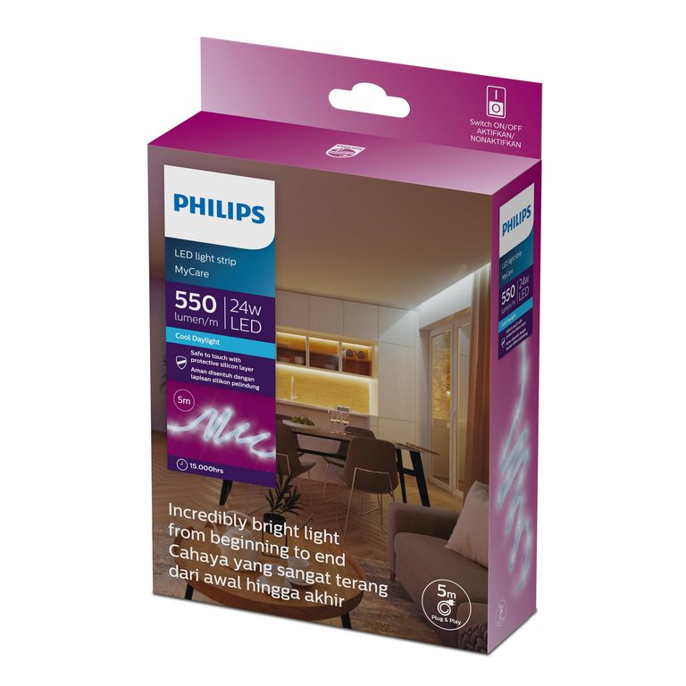 Tira LED 5 m Luz Fría
