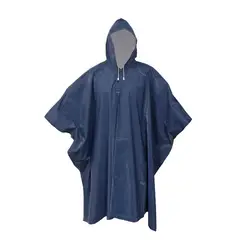 undefined - Poncho PVC Spro Liviano Azul Con Capucha