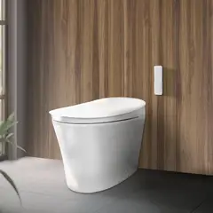 VAINSA - Inodoro One Piece a Piso Múltiple 151 Litros Negroni Blanco